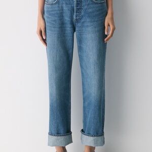 Aritzia Denim Forum The '90s Vintage Lo-Rise Cuffed Jean